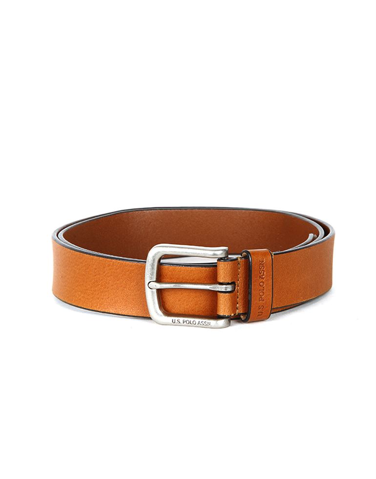 U.S.Polo Assn. Men Casual Wear Leather Tan Belt